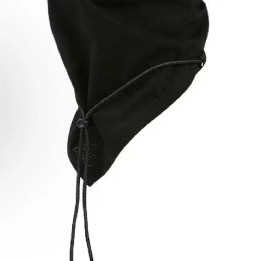 adidas Y-3 Black Face Mask with Adjustable Cord